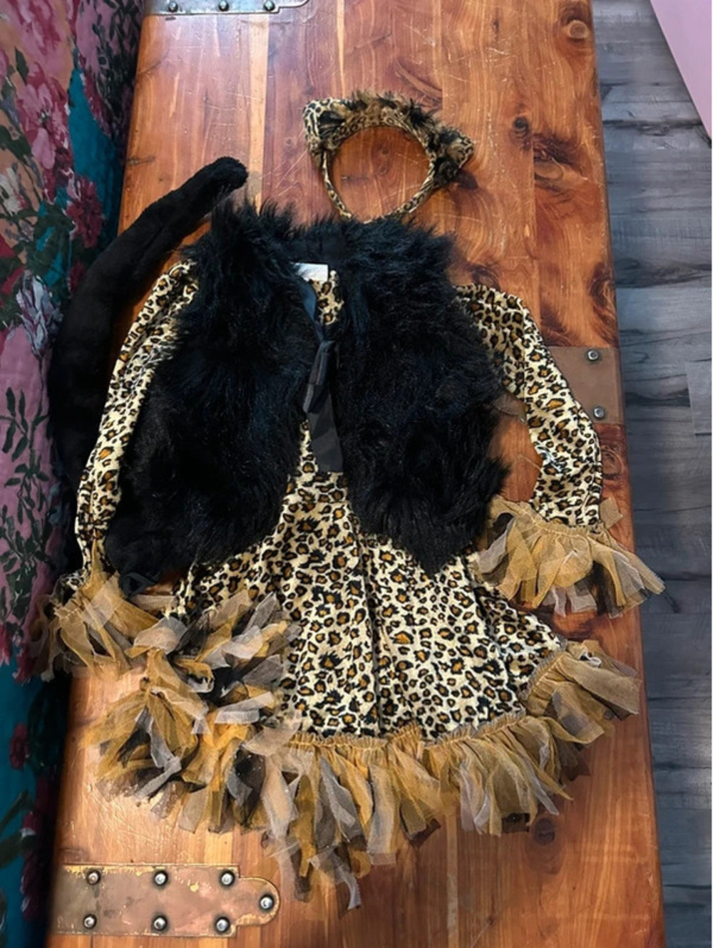 Cheetah costume size 4-6